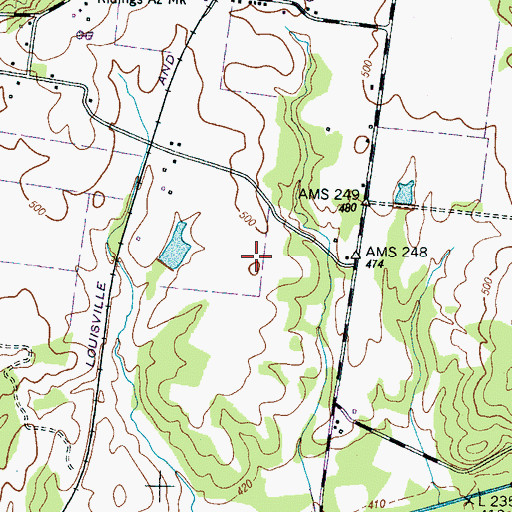 Topographic Map of District 15 (historical), TN