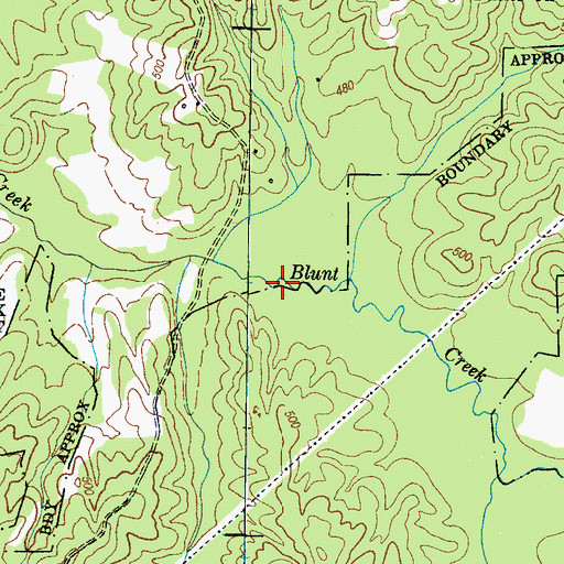 Topographic Map of District 18 (historical), TN