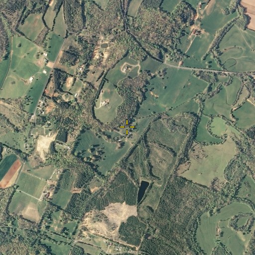 Aerial/Satellite Image of Harris Spring, TN