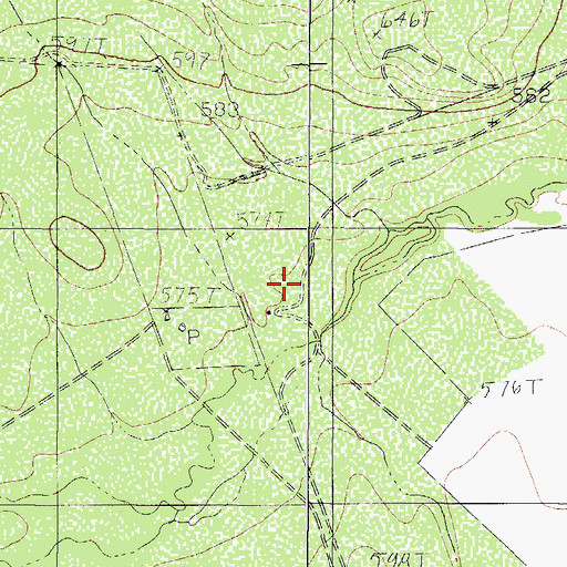 Topographic Map of A Schletze, TX
