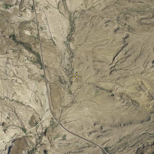 Aerial/Satellite Image of Adobe Walls, TX