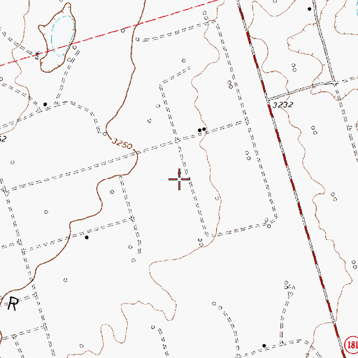Topographic Map of Andector Oil Field, TX