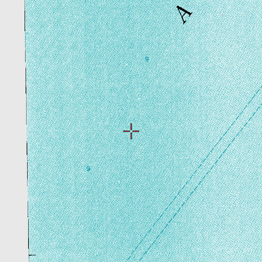 Topographic Map of Aransas Bay, TX