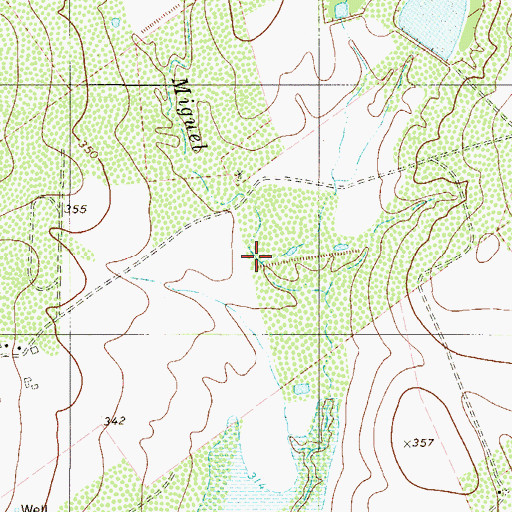 Topographic Map of Arroyo Correhuella, TX