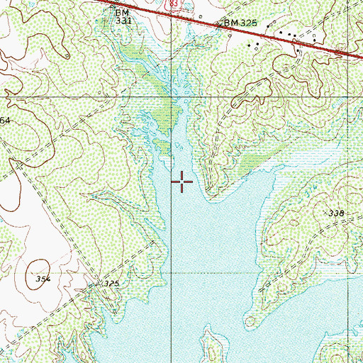 Topographic Map of Arroyo Molletes, TX