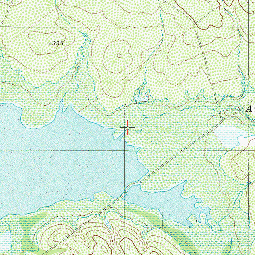 Topographic Map of Arroyo Plan de Barajas, TX