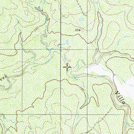 Topographic Map of Arroyo Salado, TX