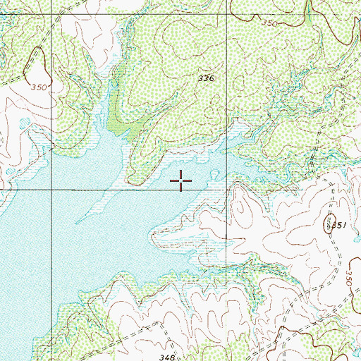Topographic Map of Arroyo San Bartolo, TX