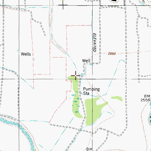 Topographic Map of Arroyo Tortola, TX