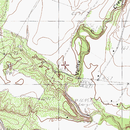 Topographic Map of Ballinger City Lake, TX
