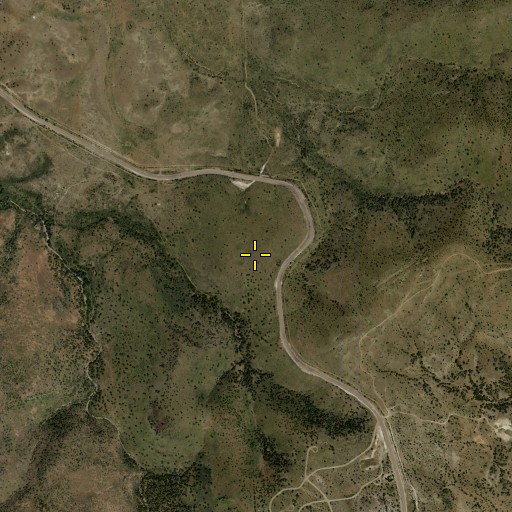 Aerial/Satellite Image of Big Hill, TX