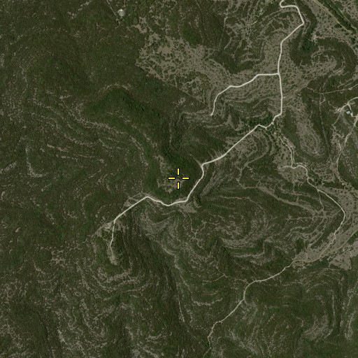 Aerial/Satellite Image of Black Hill, TX