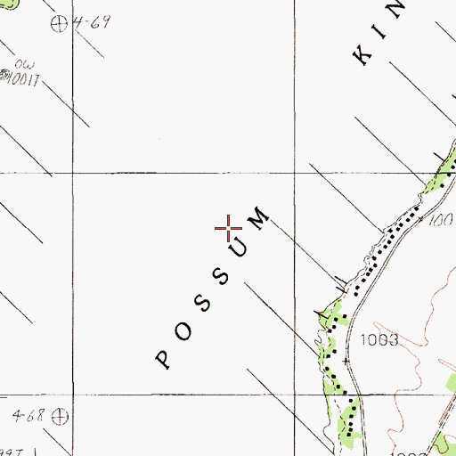 Topographic Map of Bloodweed Island, TX