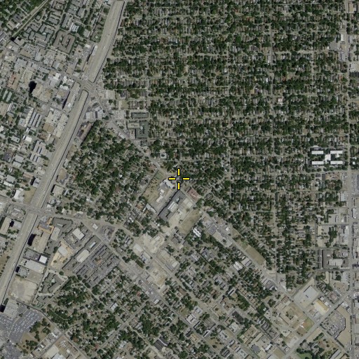 Aerial/Satellite Image of Bonham School, TX