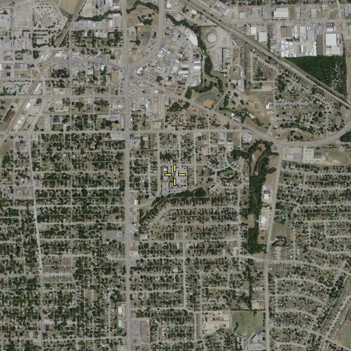 Aerial/Satellite Image of Carver School, TX