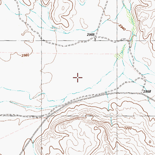 Topographic Map of Cedar Creek, TX
