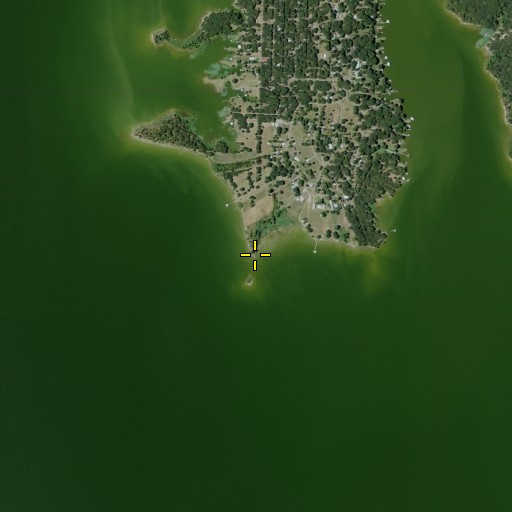 Aerial/Satellite Image of Cloud Point, TX