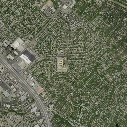 Aerial/Satellite Image of Colonies North School, TX