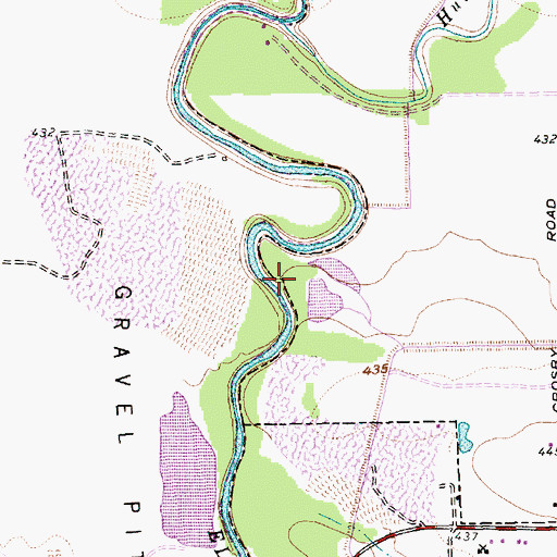 Topographic Map of Cooks Branch, TX