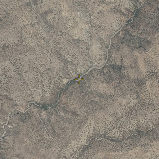 Aerial/Satellite Image of Warm Spring, AZ