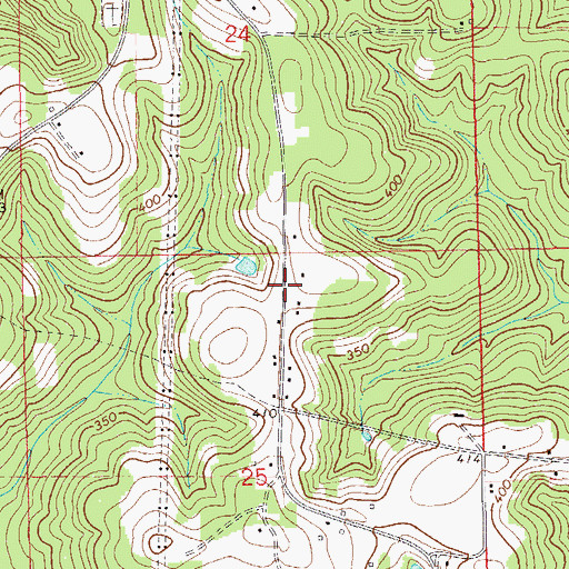 Topographic Map of Arguta Hunting Club, AL