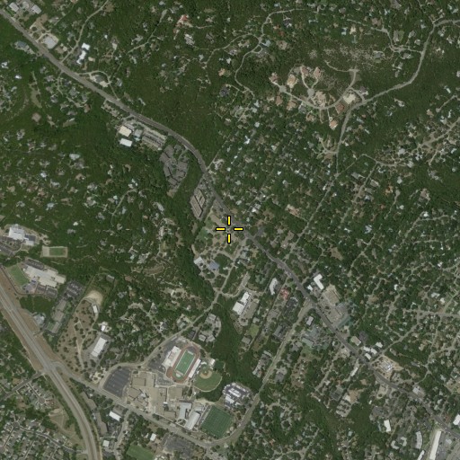 Aerial/Satellite Image of Eanes School, TX