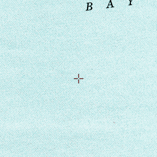 Topographic Map of East Bay, TX