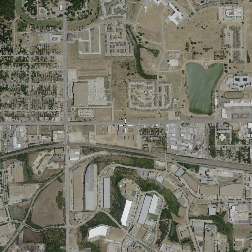 Aerial/Satellite Image of Edison School, TX