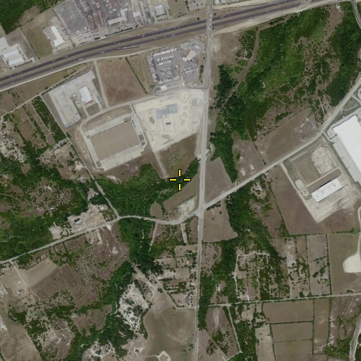 Aerial/Satellite Image of Floyd Branch, TX