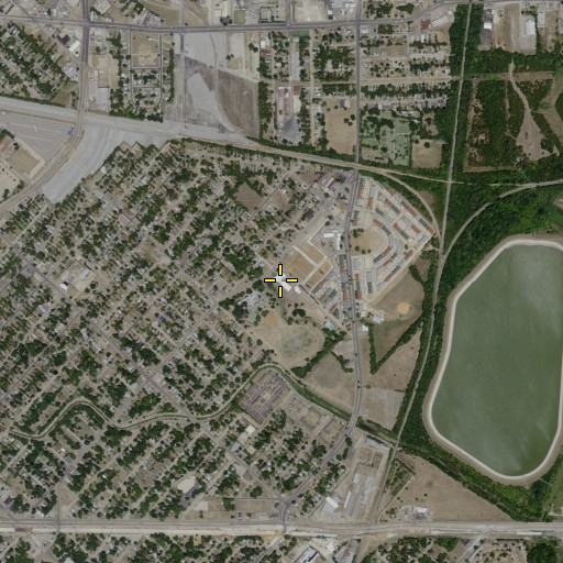 Aerial/Satellite Image of Frazier School, TX