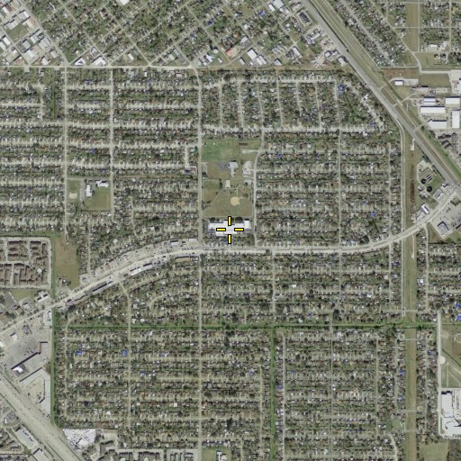 Aerial/Satellite Image of Freeman School, TX