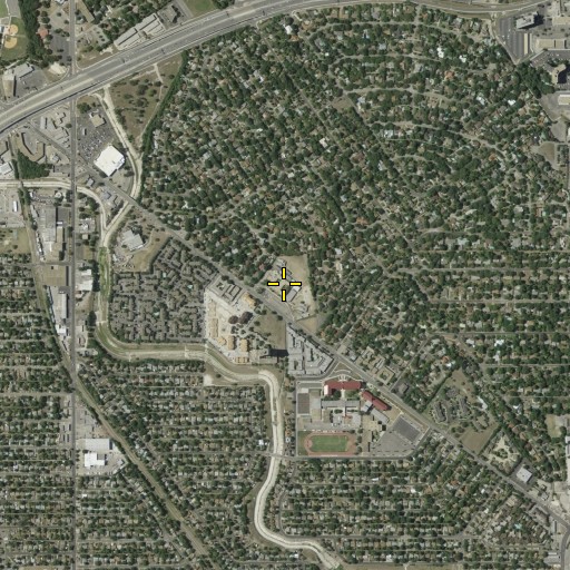 Aerial/Satellite Image of Jackson Keller School, TX