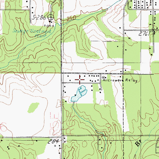 Topographic Map of Raley Forest Hill, AL