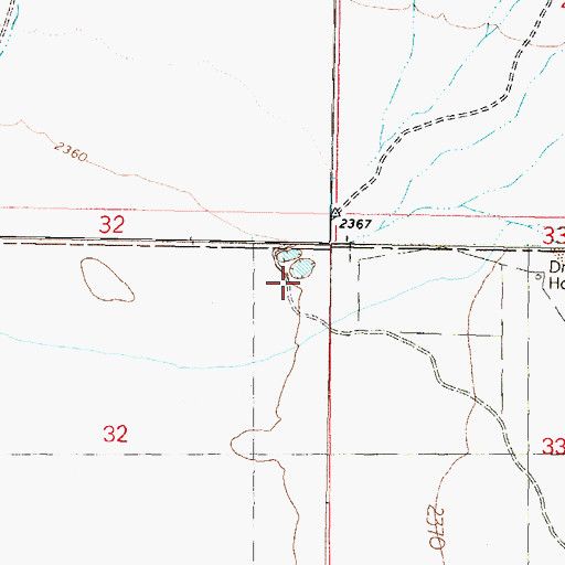 Topographic Map of Big Pimberton Tanks, AZ