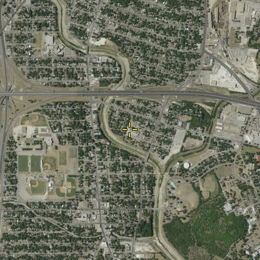 Aerial/Satellite Image of Knox School, TX