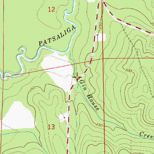 Topographic Map of Owens Bridge, AL