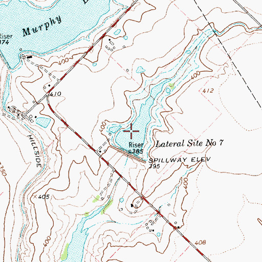 Topographic Map of Lateral Site Number Seven, TX