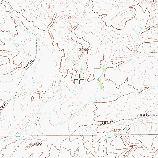Topographic Map of Lower Shutup, TX
