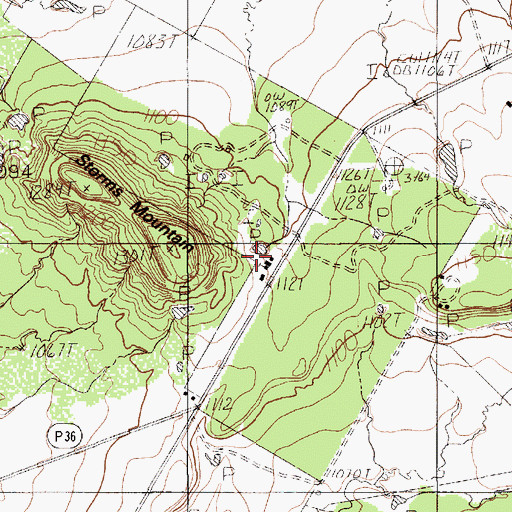 Topographic Map of Lukingdom Church, TX