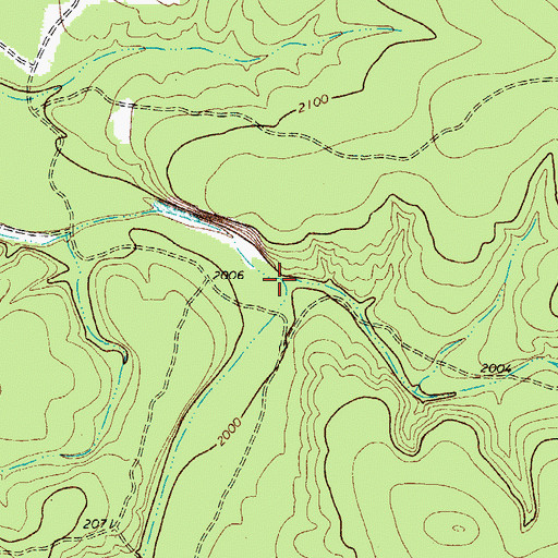 Topographic Map of Lydle Draw, TX