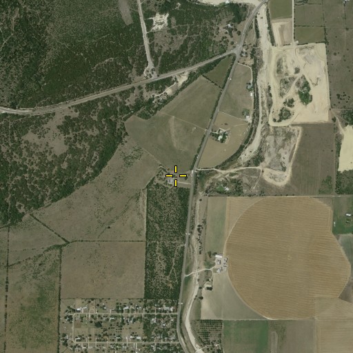 Aerial/Satellite Image of Maverick School, TX