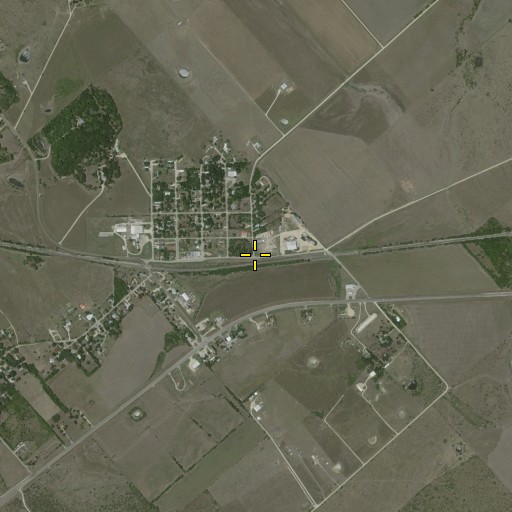 Aerial/Satellite Image of Maxwell, TX