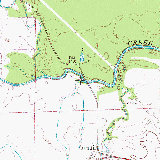Topographic Map of Lacy (historical), AL