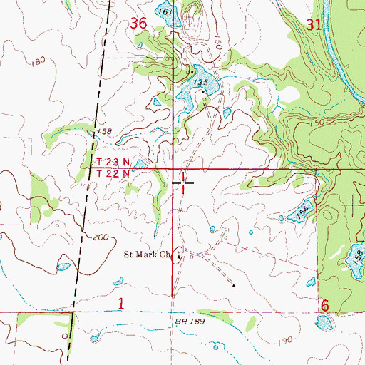 Topographic Map of Neville School (historical), AL