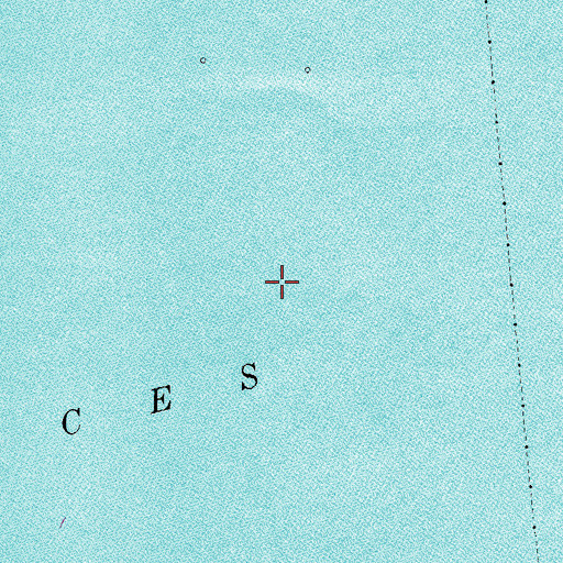 Topographic Map of Nueces Bay, TX