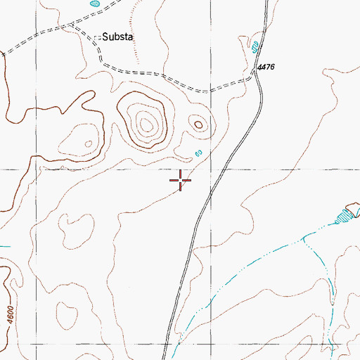 Topographic Map of Old Payne Ranch, TX