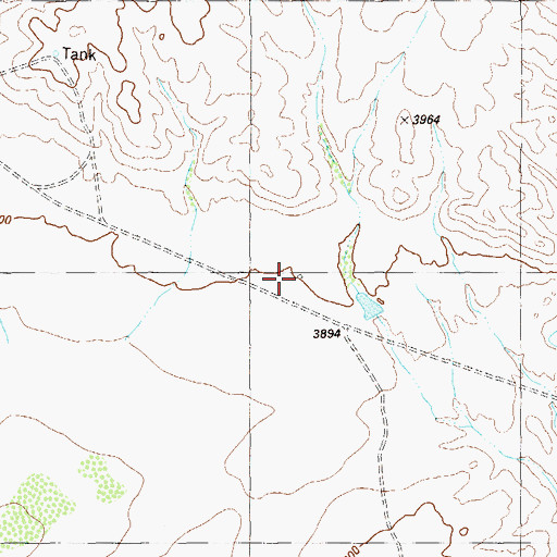 Topographic Map of Old Stage Stand, TX