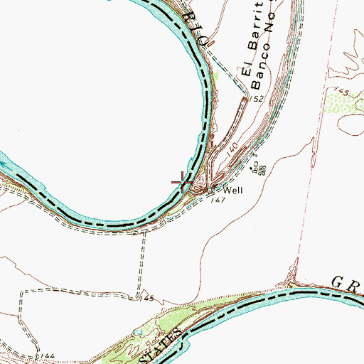 Topographic Map of Olmitos Creek, TX