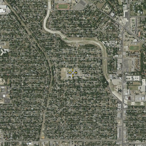 Aerial/Satellite Image of Olmos School, TX
