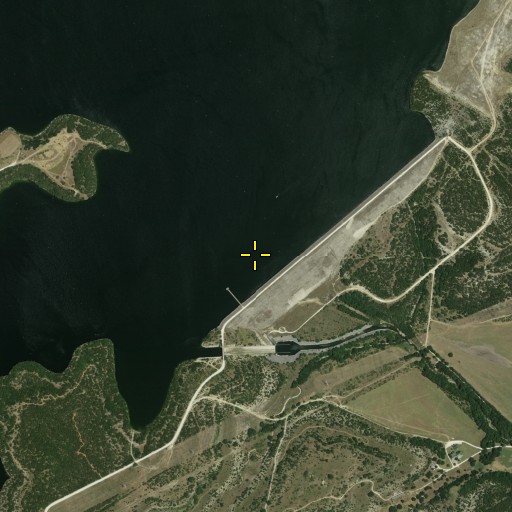 Aerial/Satellite Image of Panther Branch, TX